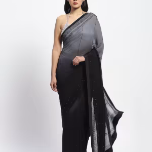 Moonrabbit Embroidered Saree