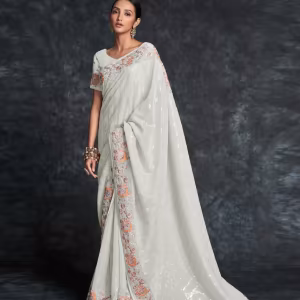 Embellished Georgette Saree