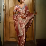 Women Handloom Tissue Silk Saree