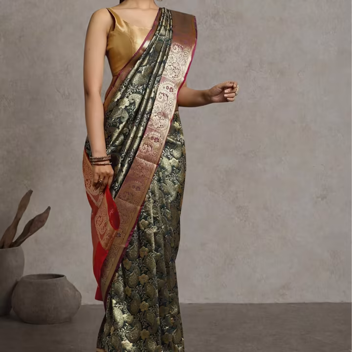 Kanjeevaram Zari Saree