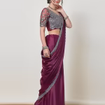 Women Embellished Organza Saree