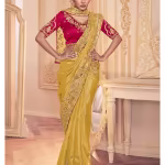 Women Georgette Embroidered Saree