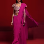 Women Embellished Pre-stitched Saree
