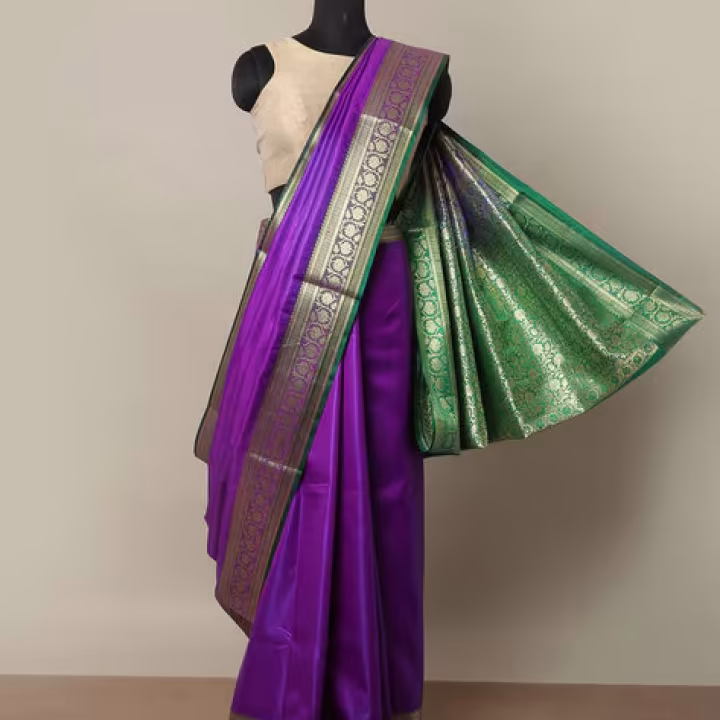 Banarasi Heavy Silk Kataan Brocade Saree