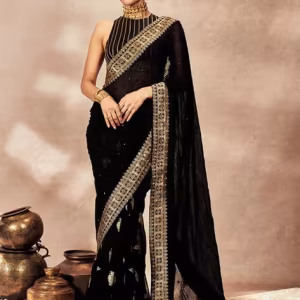 Embellished Georgette Saree