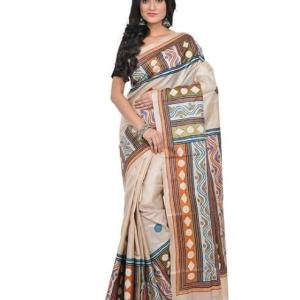 Handloom Tassar Saree Made Coloure Comfortable,Lightweight Ethnic Wear Saree For Women’S With Unstiched Blouse Piece