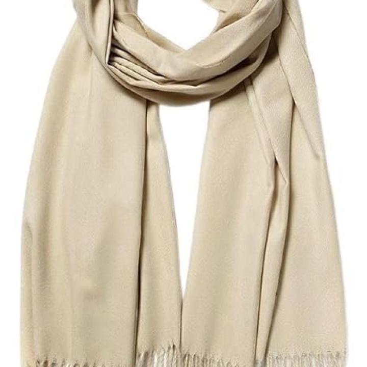 GIRLYZ ATTIRE Plain Solid Fashionable Woolen Winter Wear Thin Scarf/Stole/Shawl For Baby Girls Womens