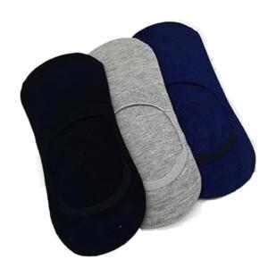 Cotton Multicolored Ankle Length Socks, Pack of 3, Free Size for Women