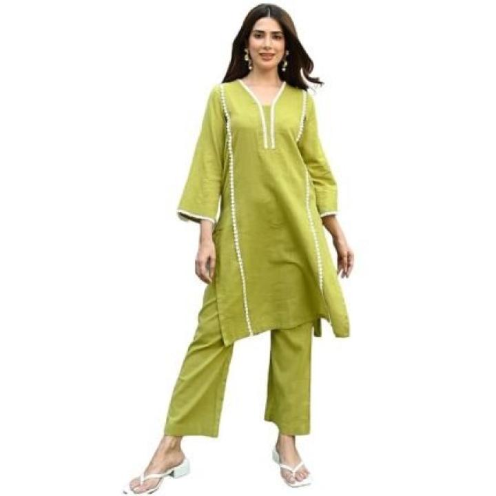 Women Cotton Blend Co-Ord Set