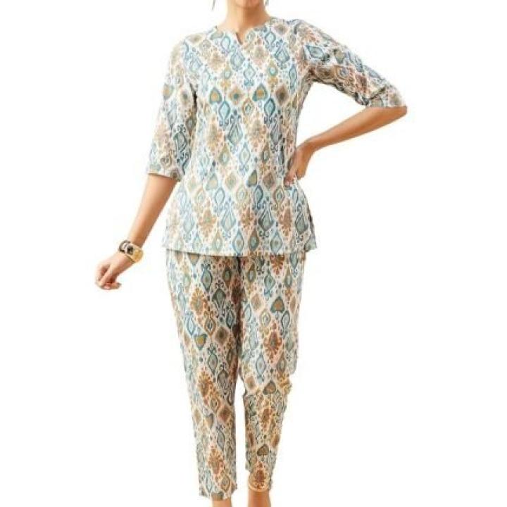 Pure Cotton Cord Set Pant for Women I Cord Sets Tunics for Women Stylish I Co-ord Set for Women Western