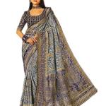 Women’s Saree with Matching Blouse Piece| Trending| Stunning Designs|